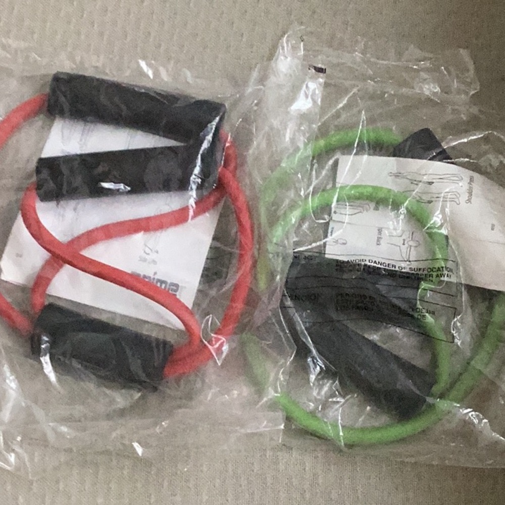 Prime Exercise Bands , lot of 2 . Brand New in sealed bags